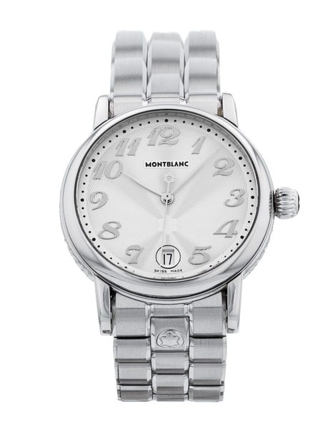 Montblanc Meisterstuck - Silver Arabic Dial & Bracelet Strap